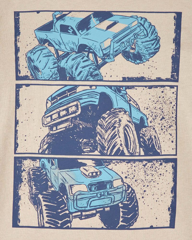 Kid Monster Truck Graphic Tee, image 2 of 3 slides