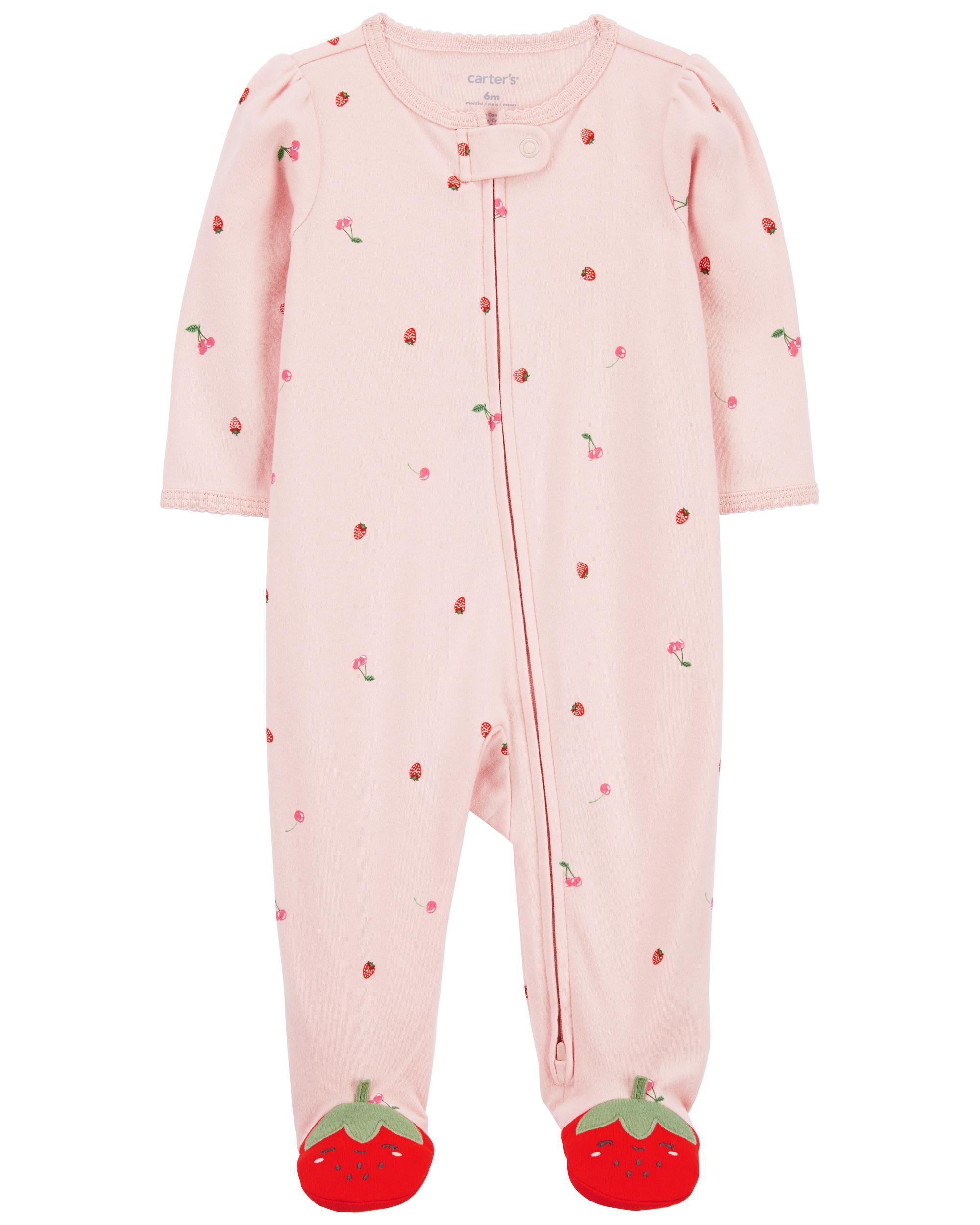 Strawberry deals pajamas baby