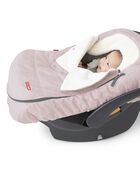 Stroll & Go Car Seat Cover - Pink Heather, image 5 of 8 slides