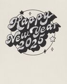 Baby Happy New Year 2025 Long-Sleeve Bodysuit, image 2 of 3 slides
