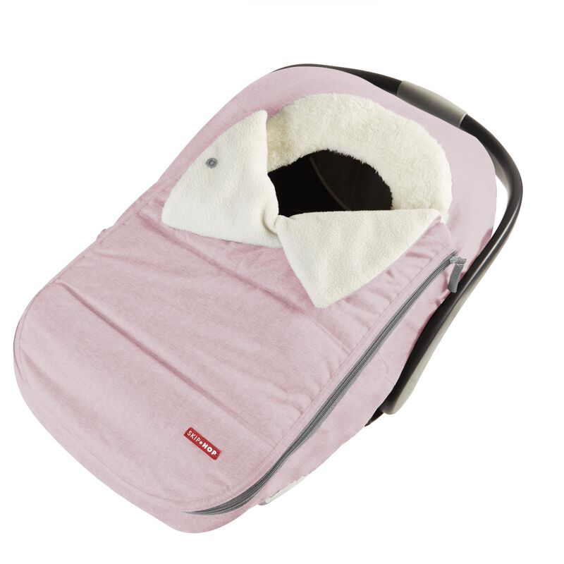 Stroll Go Car Seat Cover Pink Heather Skiphop Com - Baby Boy Owl Car Seat Cover