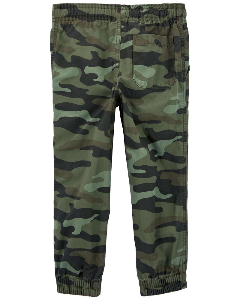 Toddler Camo Everyday Pull-On Pants, image 2 of 3 slides