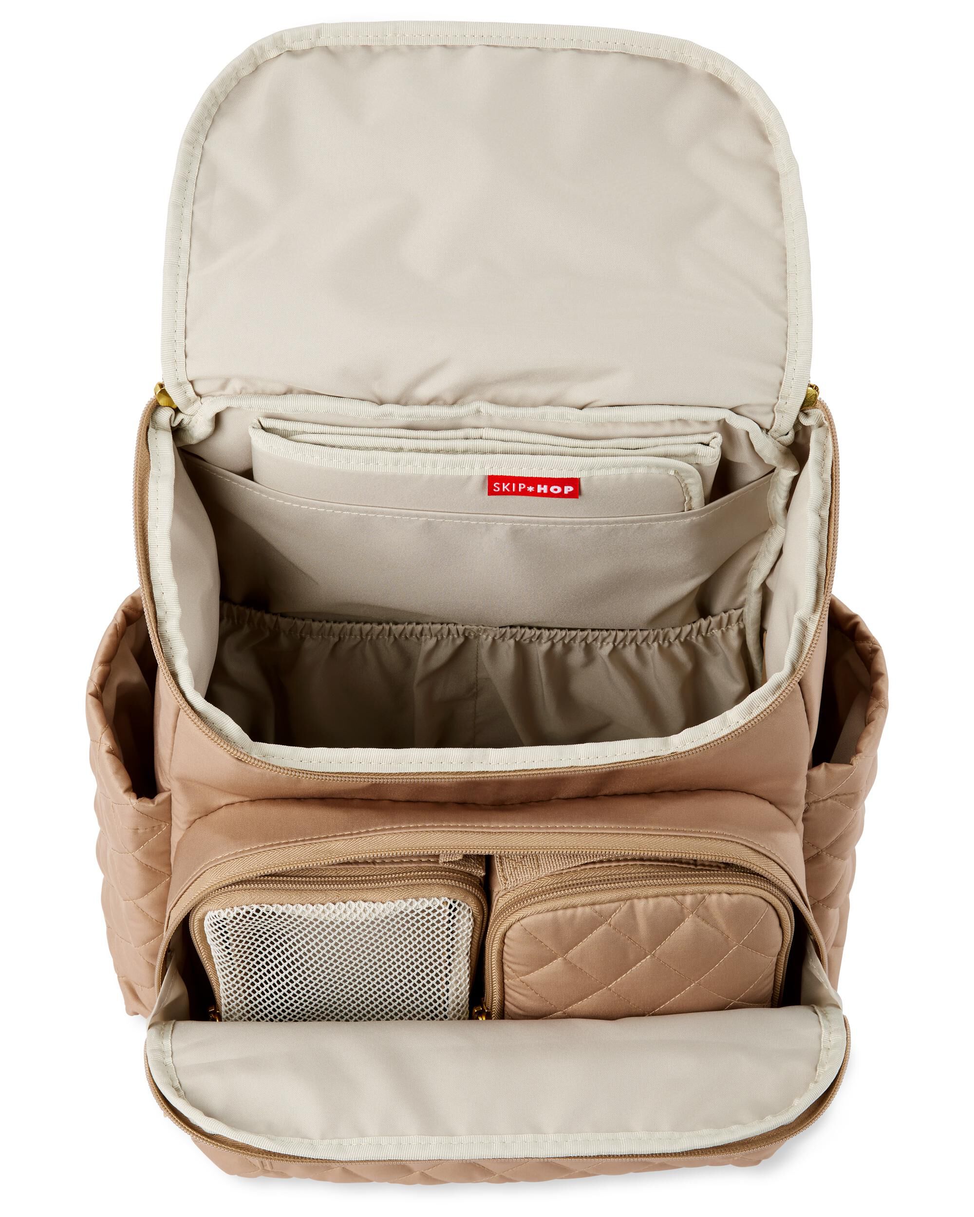 Forma Backpack Diaper Bag - Camel, image 6 of 8 slides