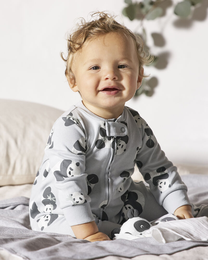 Baby Organic Cotton Sleep & Play Pajamas
, image 2 of 6 slides