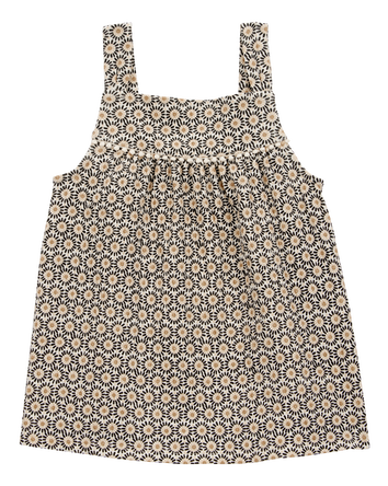 Baby Floral Crinkle Jersey Tank, 