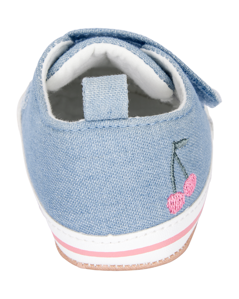 Baby Cherry Sneakers - Blue, image 3 of 7 slides