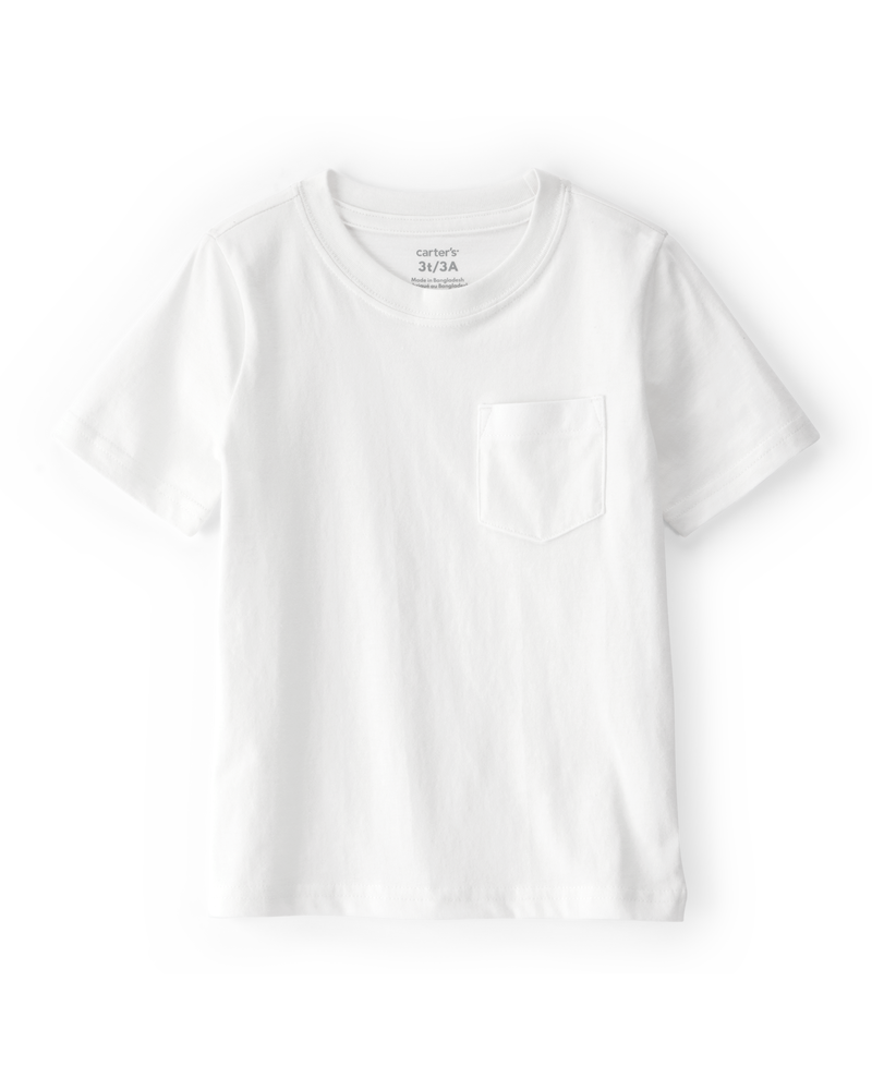 Toddler Pocket Jersey Tee, image 1 of 3 slides