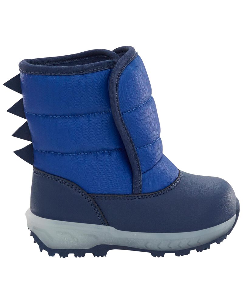 Toddler Dinosaur Light-Up Snow Boots, image 3 of 8 slides