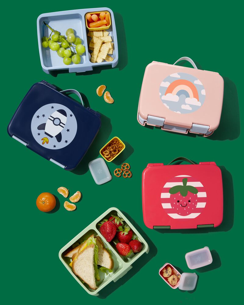 Skip Hop - Spark Style Bento Lunch Box, Rocket