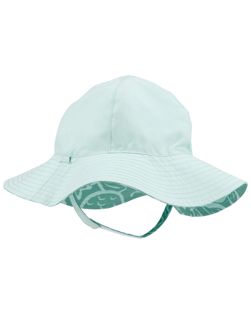 Baby Ocean Print Reversible Swim Hat, image 3 of 4 slides
