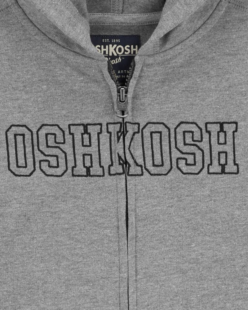 Kid OshKosh Logo Zip Jacket, image 2 of 3 slides