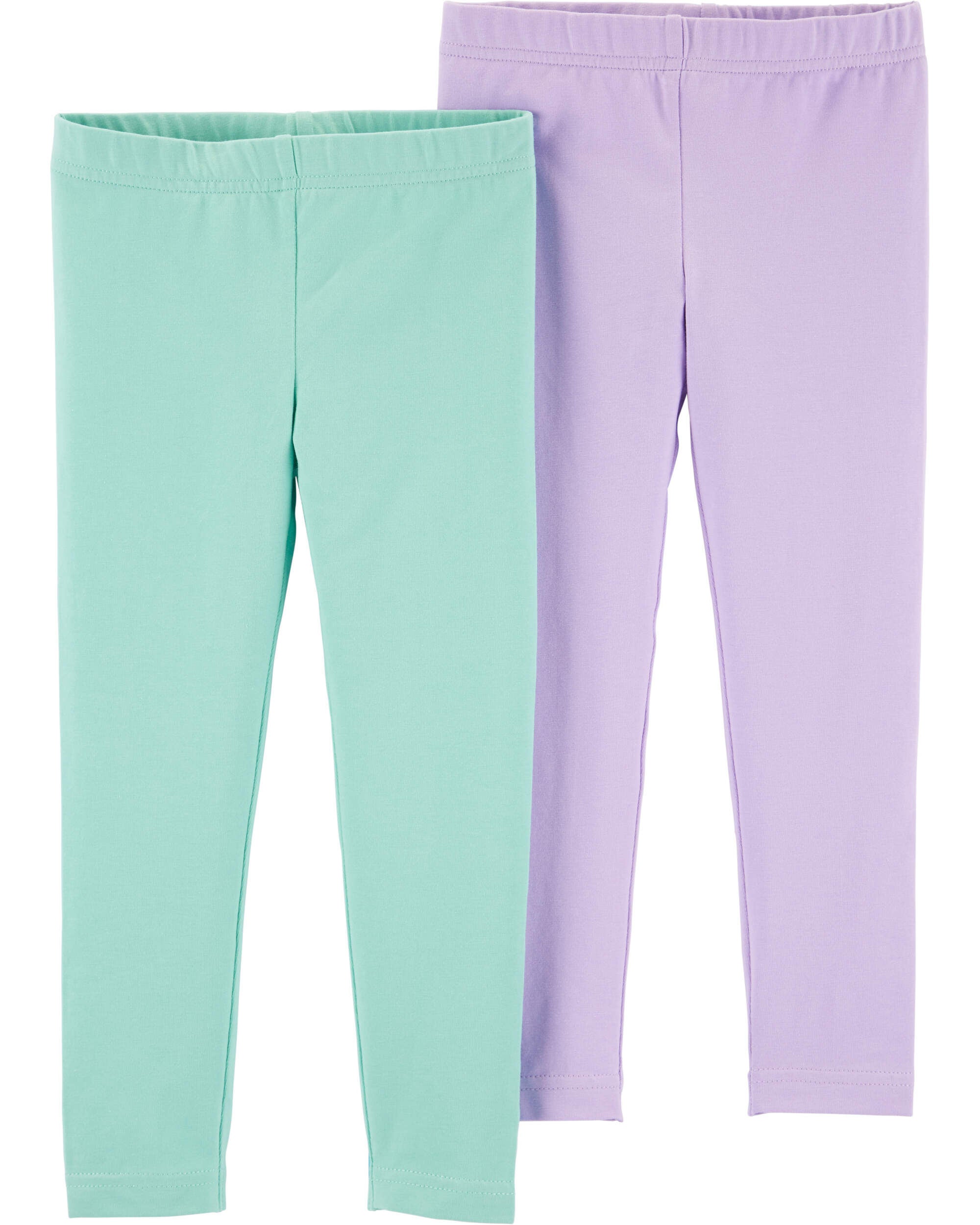 Turquoise leggings toddler top