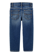 Toddler Dark Wash Straight-Leg Jeans, image 2 of 4 slides