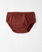 Baby Organic Cotton Gauze Dress with Bloomer, image 3 of 6 slides