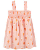 Toddler Ice Cream Jersey Dress, image 1 of 3 slides