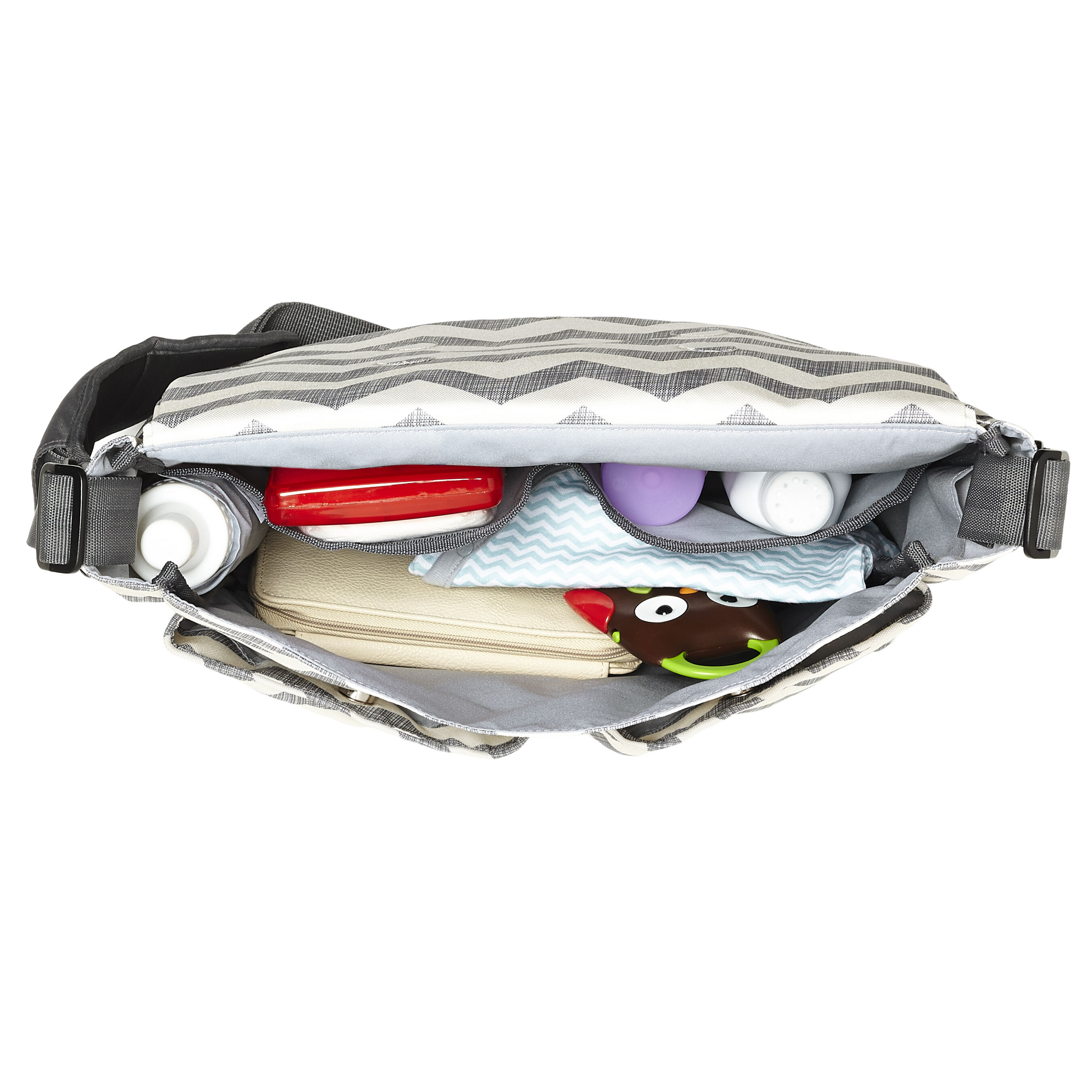 skip hop dash messenger diaper bag