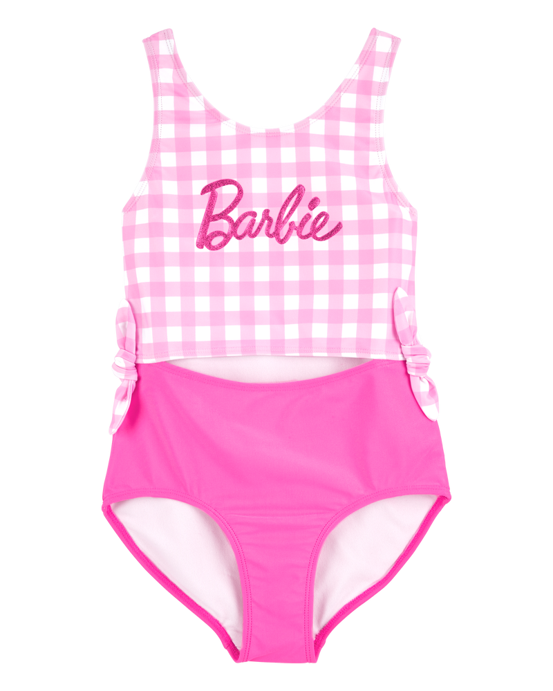 Kid Barbie 1-Piece Swimsuit, image 1 of 3 slides
