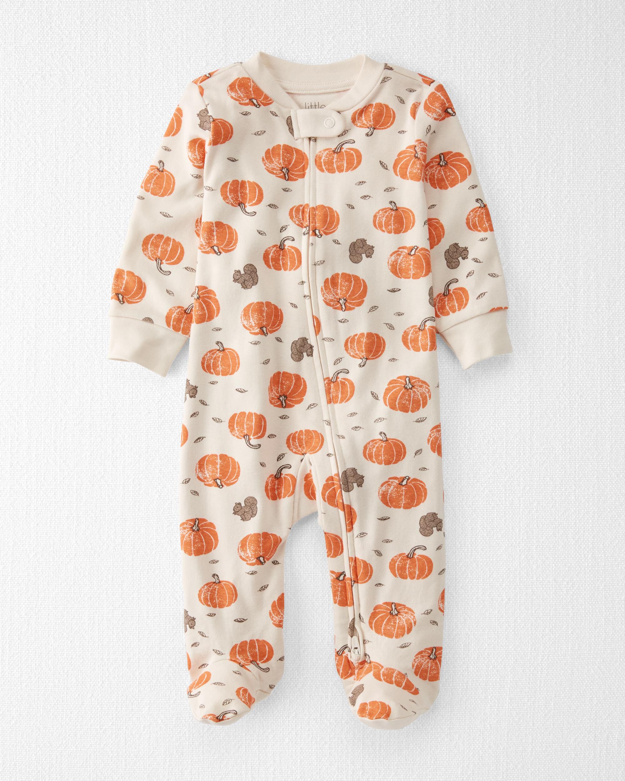 Pumpkin pajamas shop baby