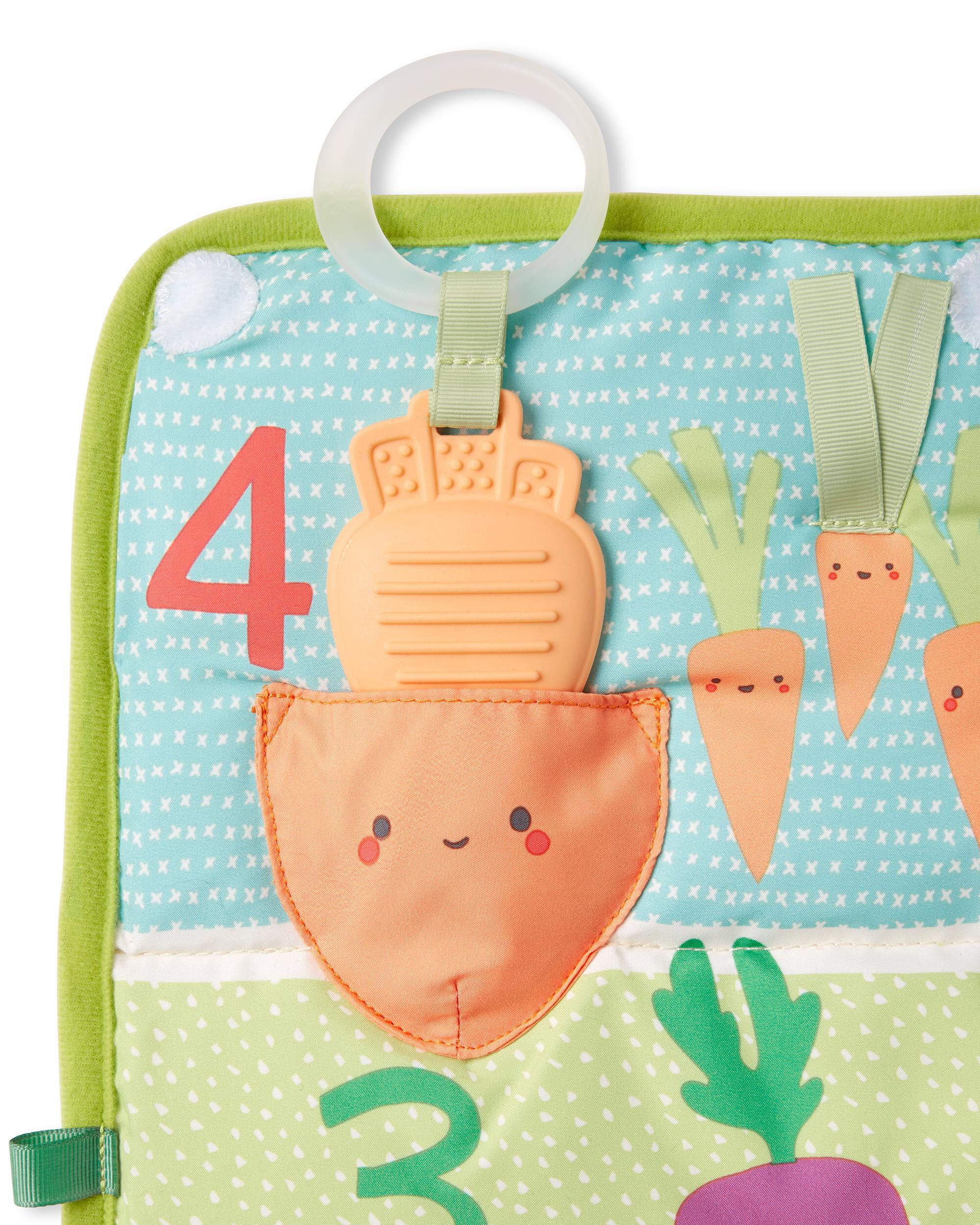 Farmstand Tummy Time Activity Mat, image 11 of 11 slides