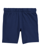Boys Pull-On French Terry Shorts - Navy, image 2 of 4 slides