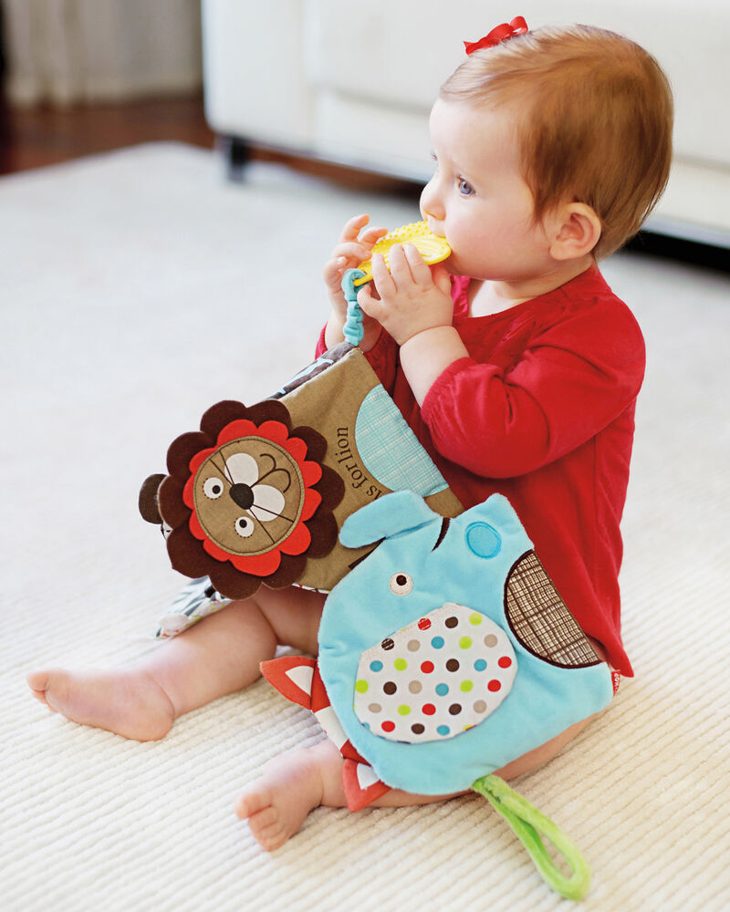 Null Blue Alphabet Zoo Unfolding Baby Activity Book Skiphop Com