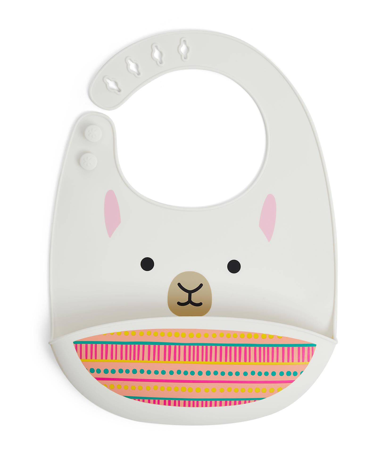 Zoo Fold Go Silicone Bib
