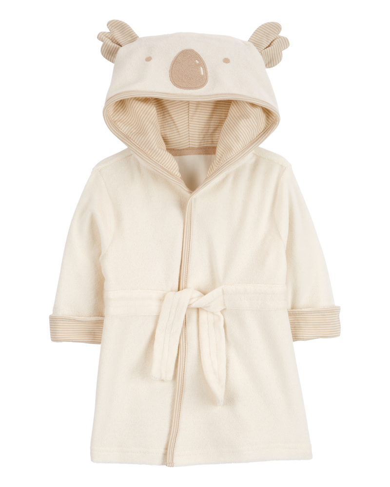 Baby Koala Hooded Terry Robe, image 1 of 3 slides