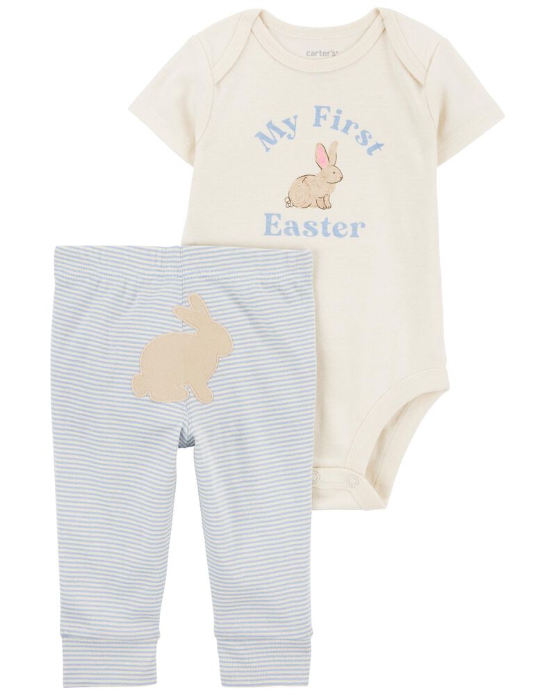 Baby 2-Piece My First Easter Bodysuit Pant Set, image 1 of 3 slides