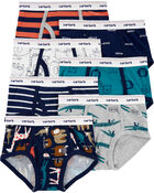 7-Pack Cotton Blend Briefs Underwear, image 1 of 3 slides