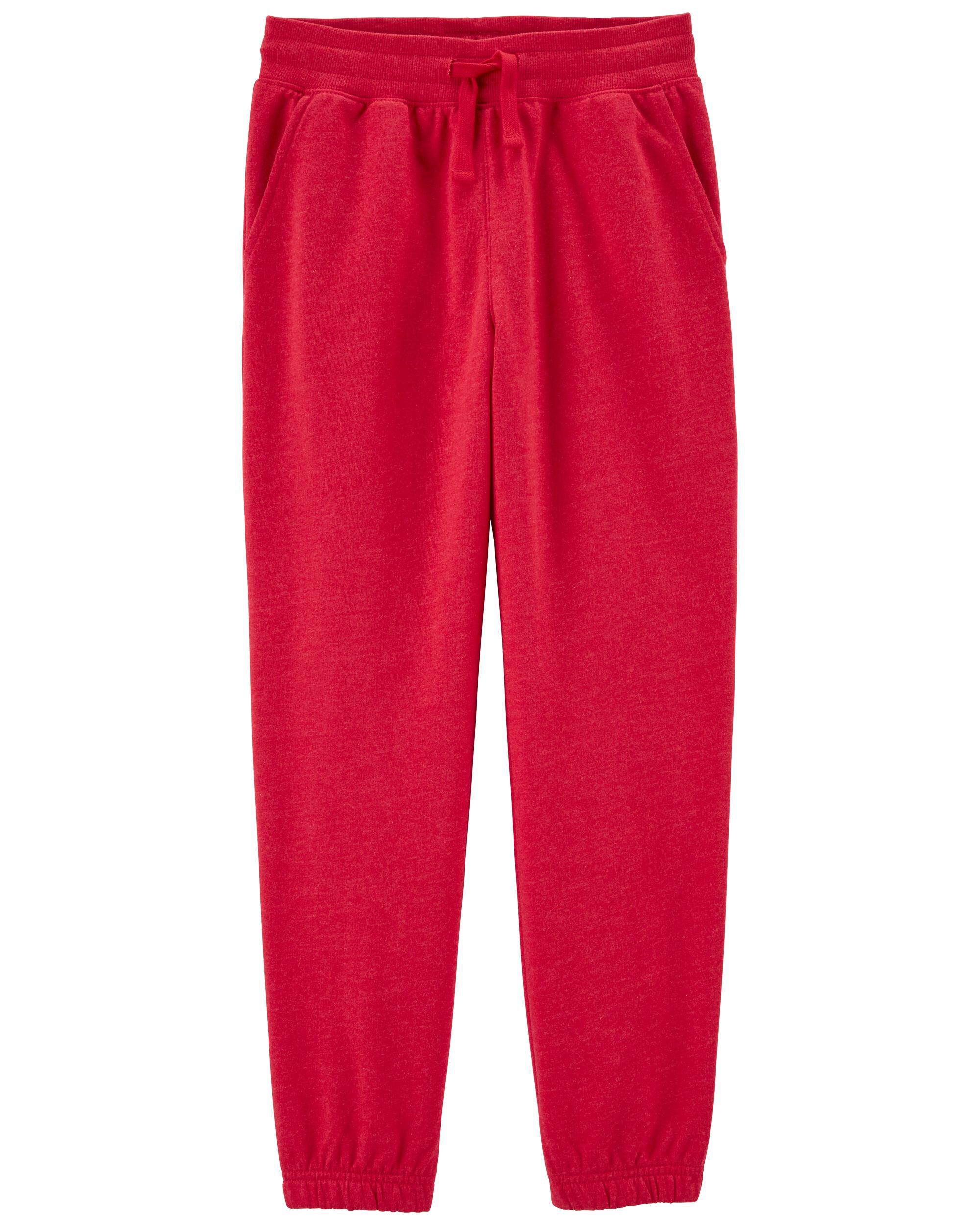 Kids red joggers online