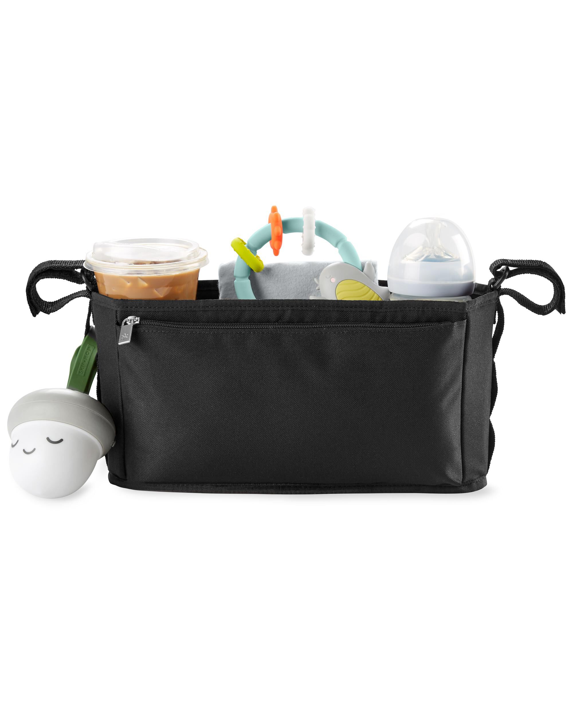 Grab & Go Ultra Stroller Organizer - Black, image 4 of 6 slides
