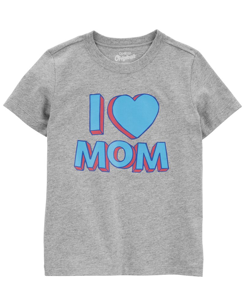 Toddler I Love Mom Graphic Tee, image 1 of 2 slides