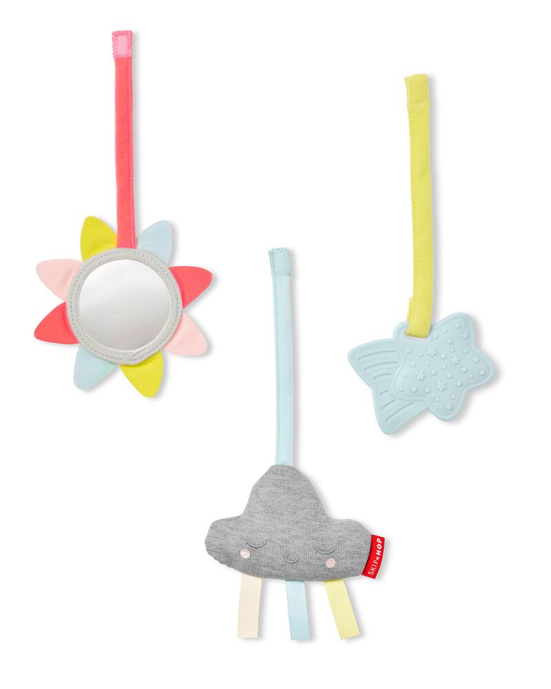 Silver Lining Cloud Wooden Activity Gym, image 5 of 13 slides
