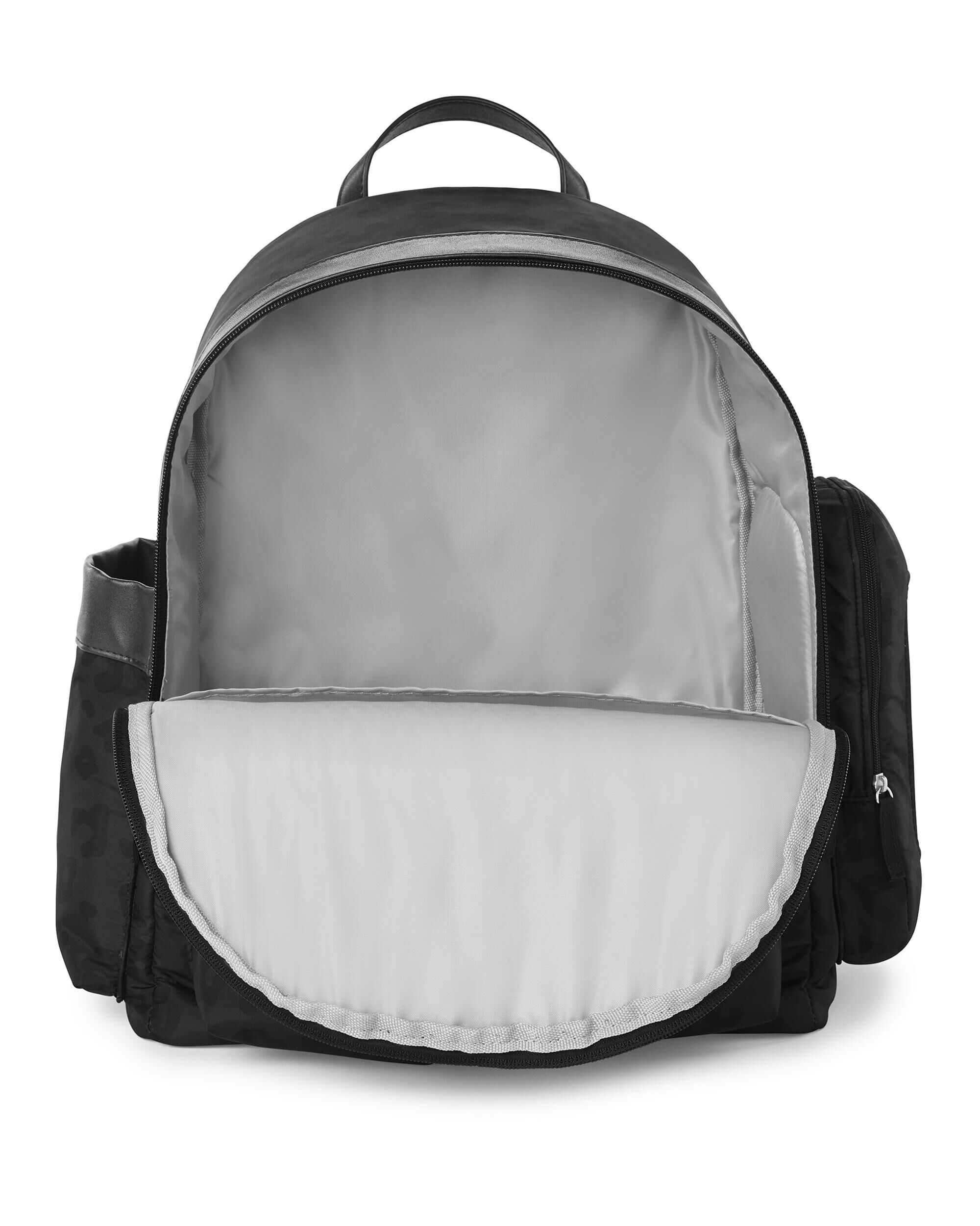Tonal Leopard Handle It All Diaper Backpack Tonal Leopard skiphop