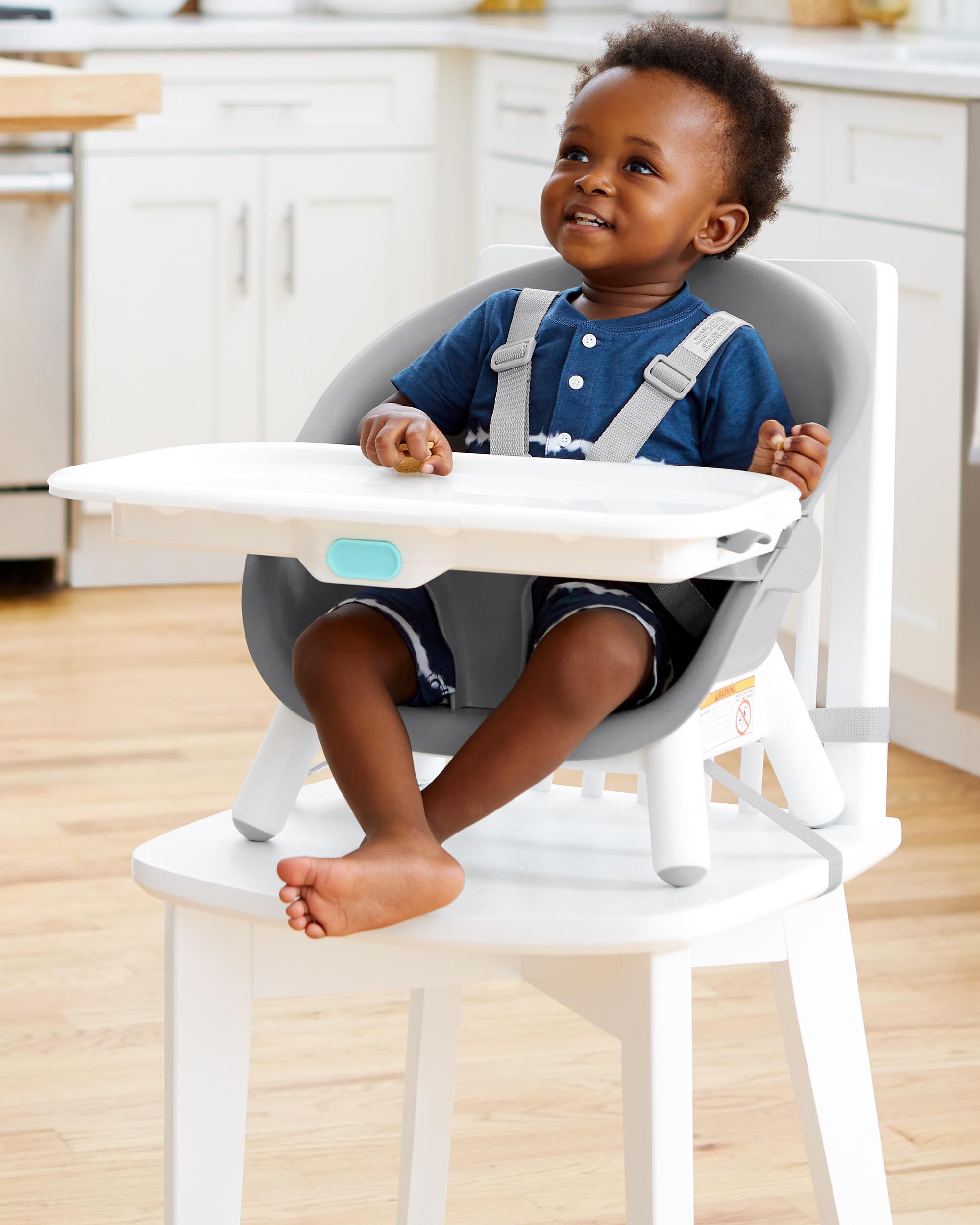 Grey baby online high chair