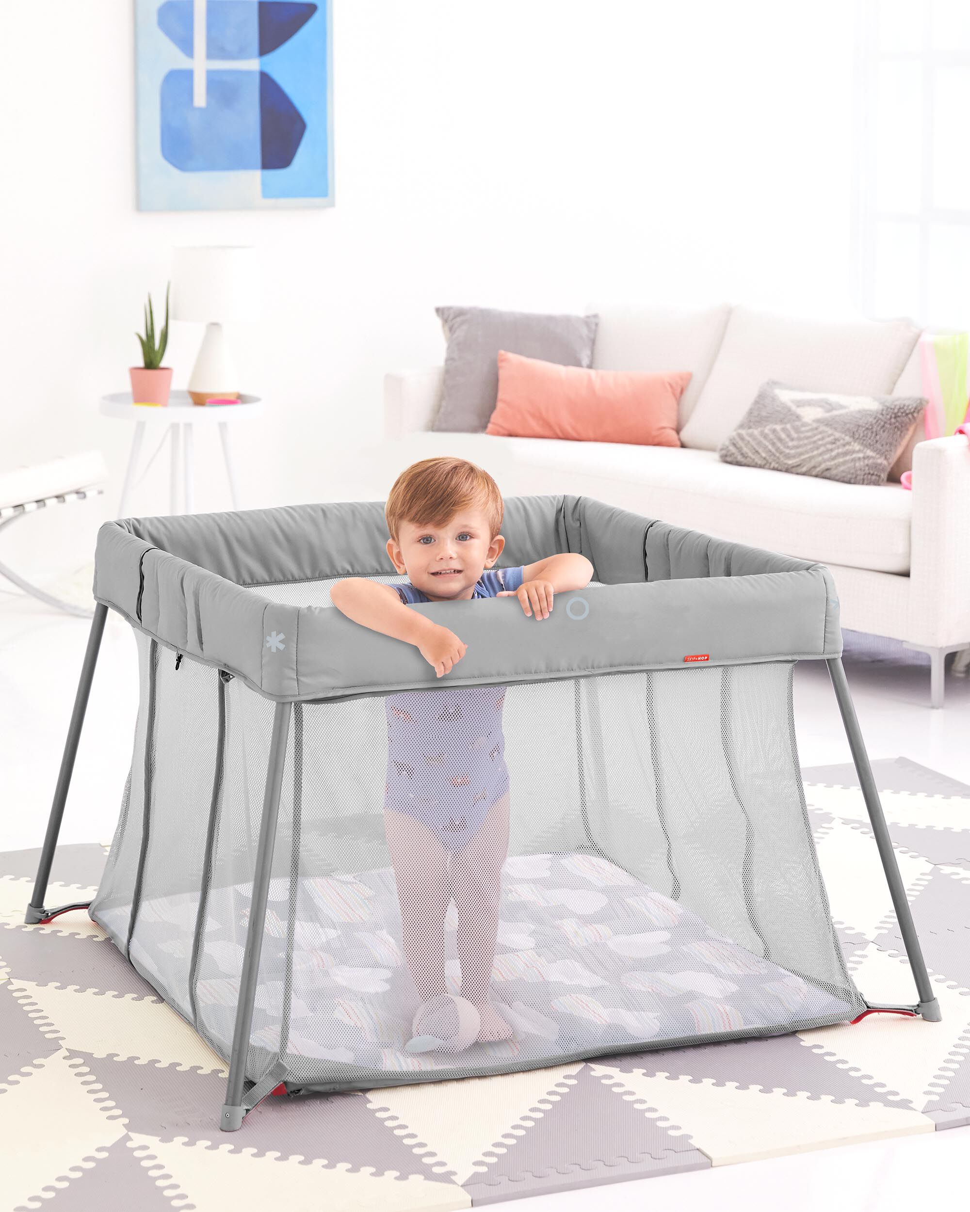 skip hop play to night travel crib