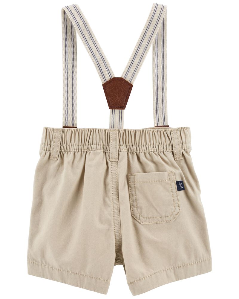Baby Suspender Shorts, image 2 of 3 slides