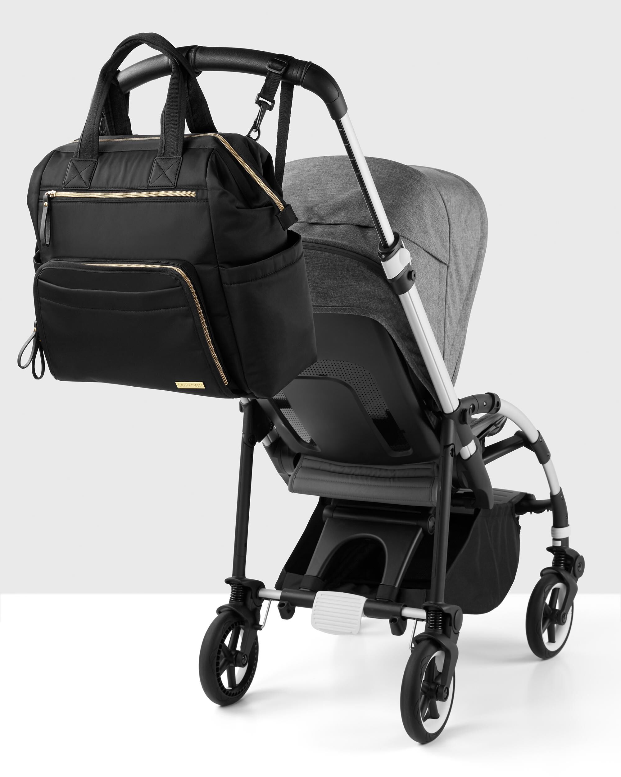 skip hop mainframe wide open diaper bag