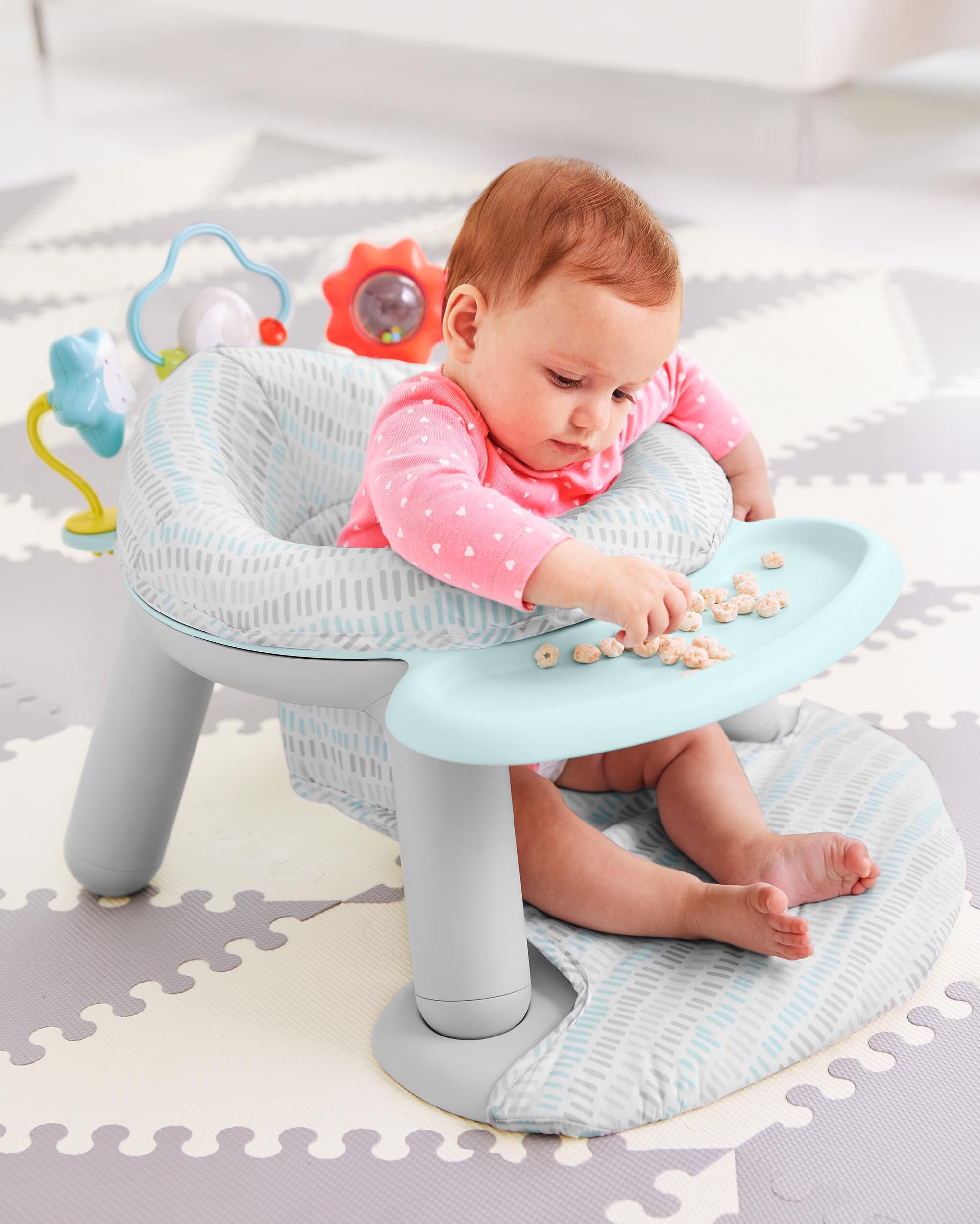 Skip hop 2 in 1 activity floor seat top