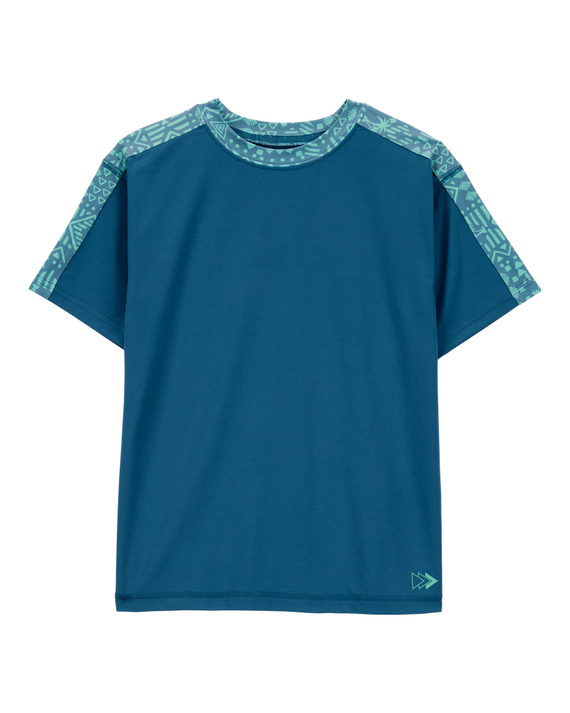 Kid Active Tee - Blue, image 1 of 3 slides