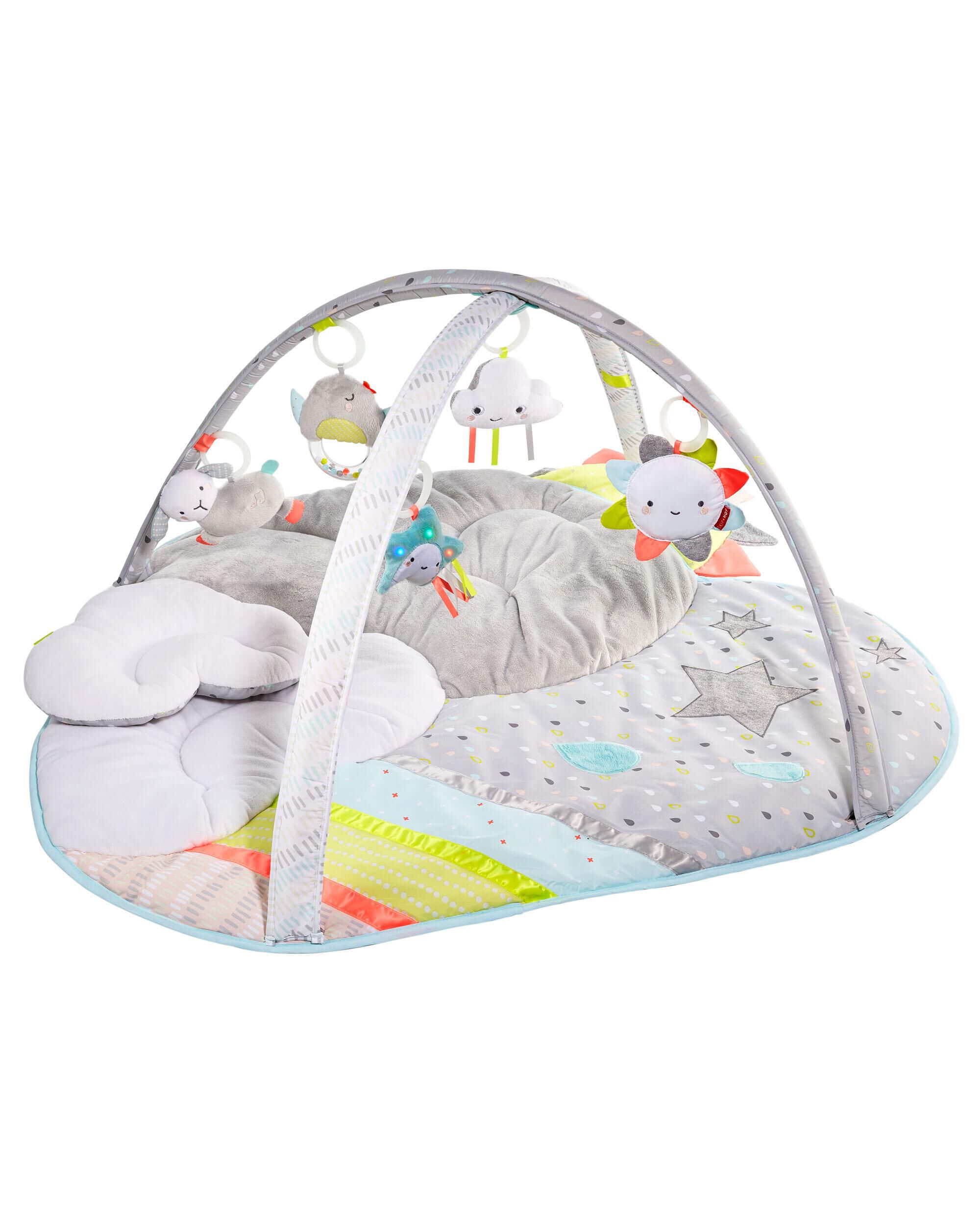 人気定番 Grey Silver Lining Cloud Activity Gym | skiphop.com フルーツ