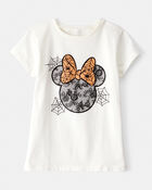Toddler Disney© Minnie Mouse Halloween Short-Sleeve Graphic Tee - Ivory, image 1 of 2 slides