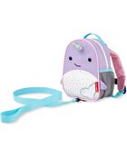 Zoo Mini Backpack with Safety Harness - Narwhal, image 7 of 11 slides