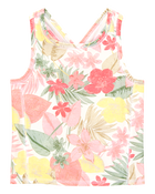 Kid Floral Active Racerback Tank, image 1 of 4 slides