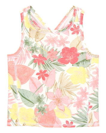 Kid Floral Active Racerback Tank, 