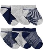 Toddler 6-Pack Ankle Socks, image 1 of 2 slides