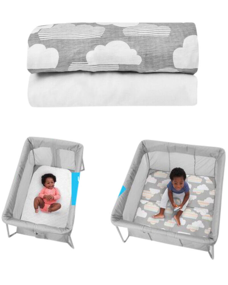 null Play to Night Travel Crib & Sheets