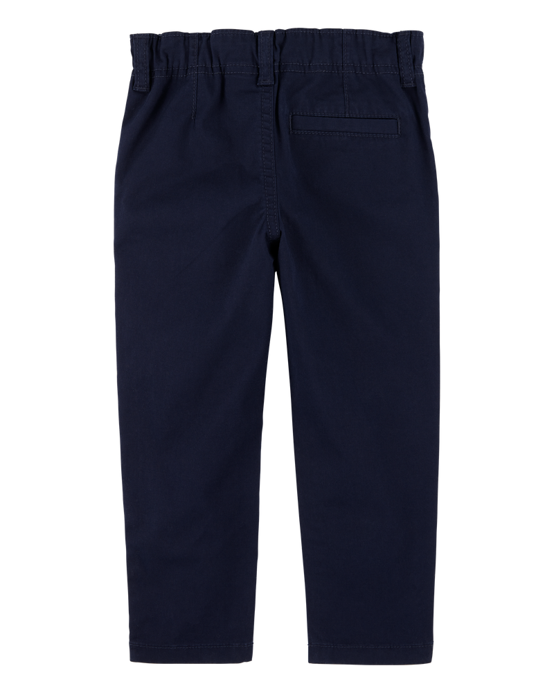 Baby Slim Tapered Chino Pants - Navy, image 2 of 4 slides