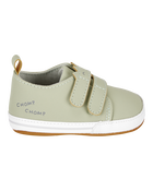 Baby Dinosaur Slip-On Shoes - Olive, image 2 of 7 slides
