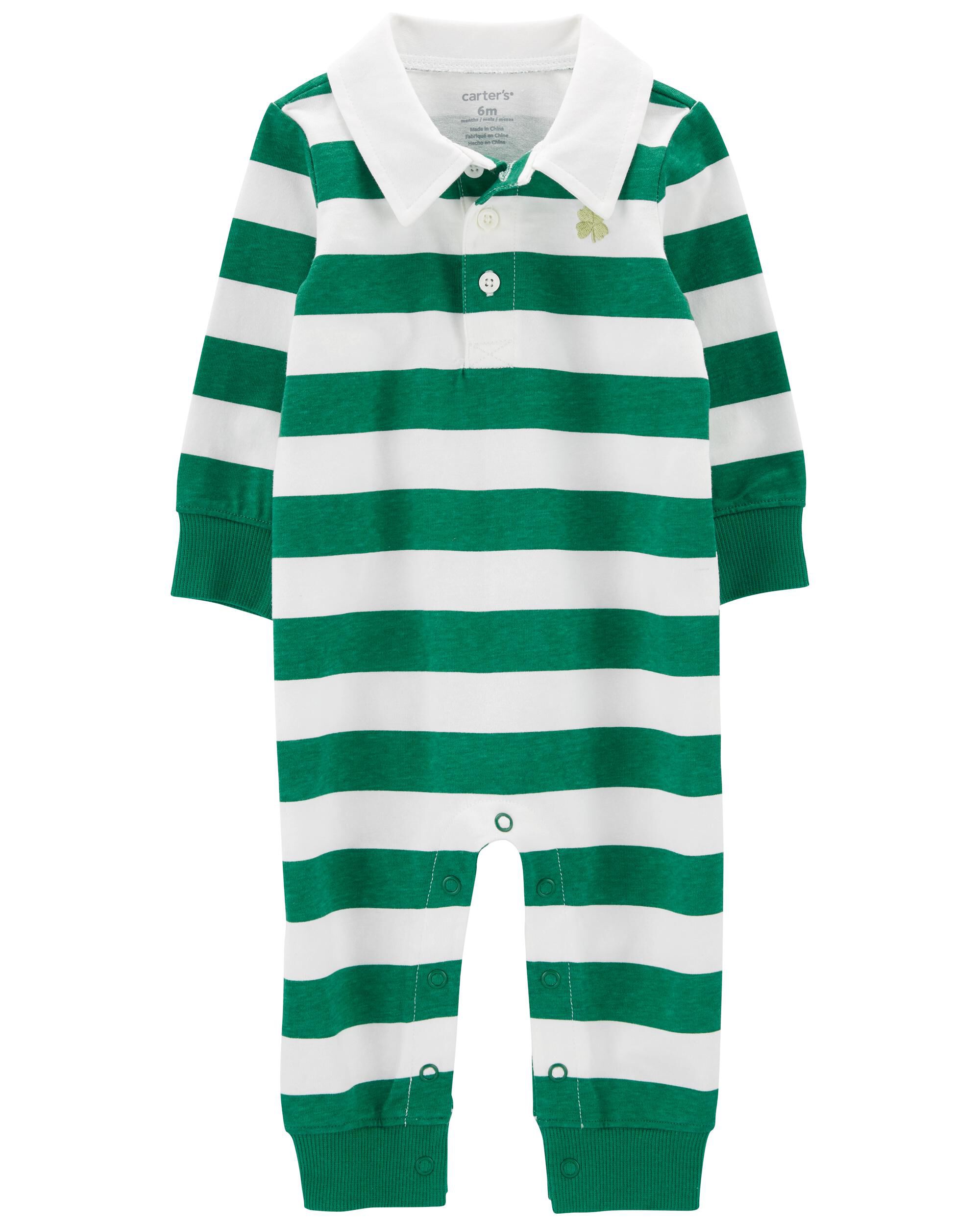 Green 2025 polo jumpsuit